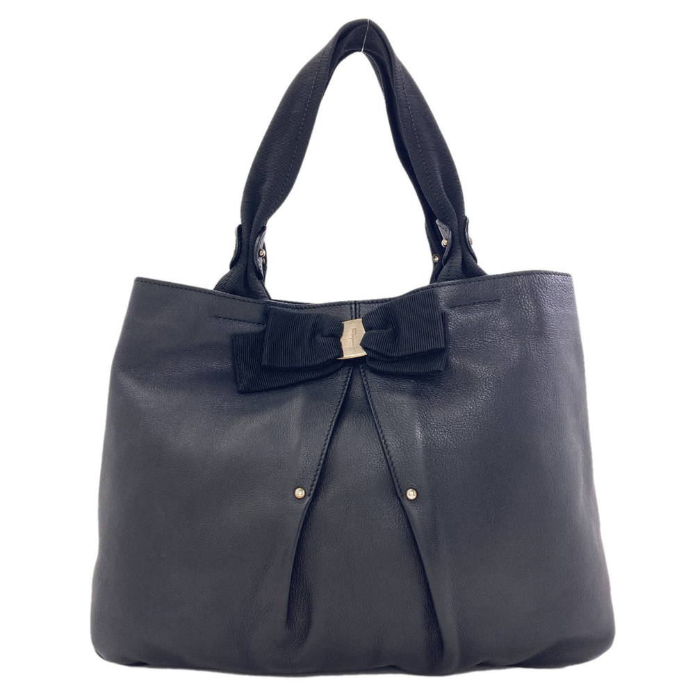 Salvatore Ferragamo Vara Ribbon Tote Bag, Leather, Women's